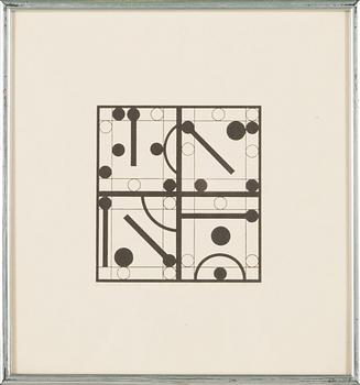 Leonhard Lapin, a set of twelve lithographs from the series 'A Mashine'.