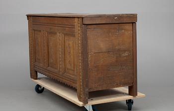 KISTA, ek, cassone, Nordeuropa 1700-tal.