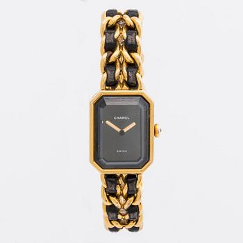 CHANEL, watch, golden plaque stainless steel, 20x25 mm.