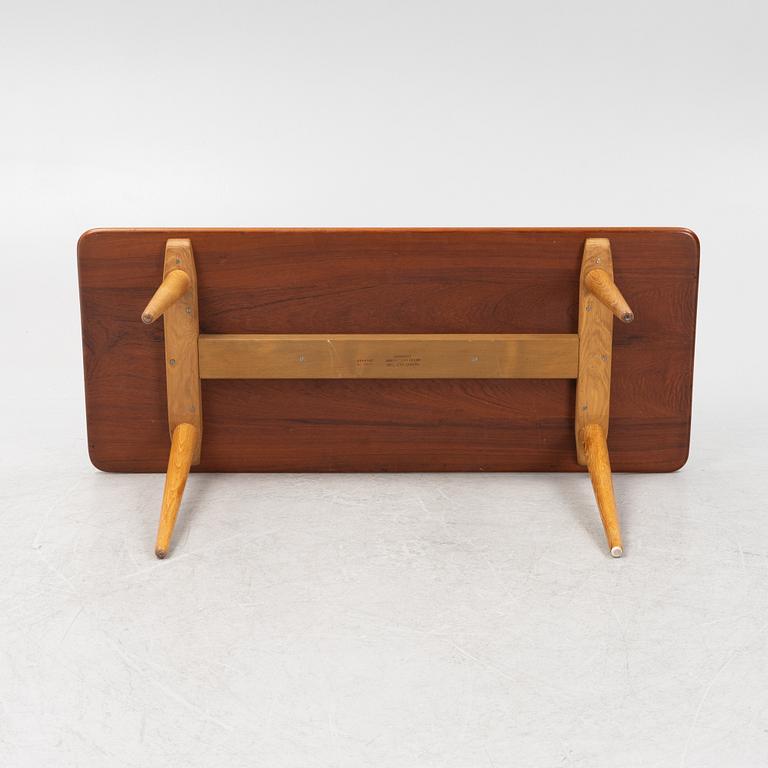 Hans J. Wegner, coffee table, Andreas Tuck, Denmark, 1960s.