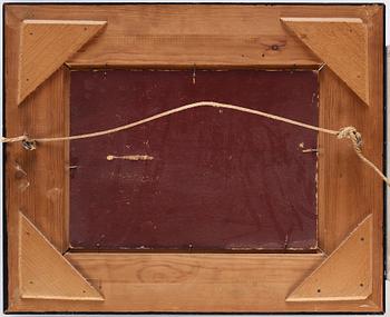 Severin Nilson, Segelbåt vid brygga.