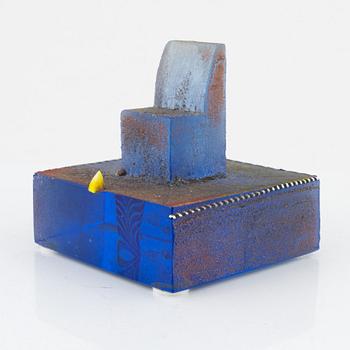 Bertil Vallien, "Buddhas tand", unik skulptur, Kosta Boda.