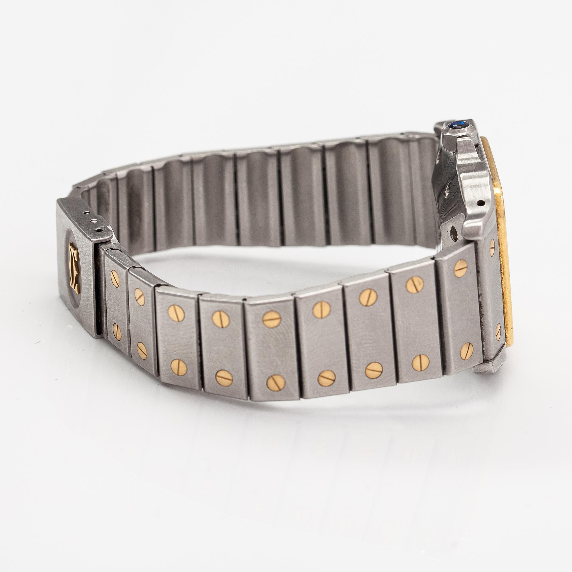 Cartier, Santos, wristwatch, 29 mm.