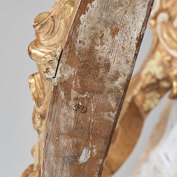 A Swedish Rococo 18th century console table by Adam Flodin, master 1758.