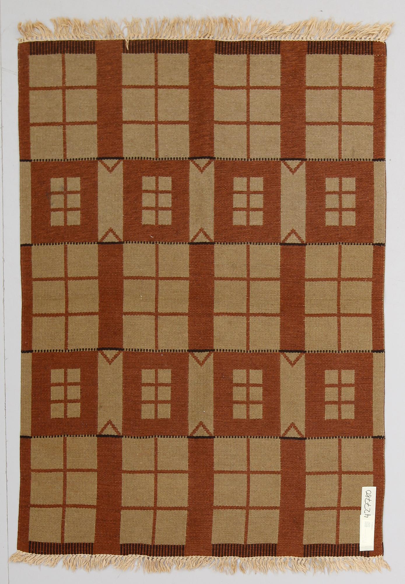 MATTA, rölakan, dubbelväv. 185 x 132 cm.