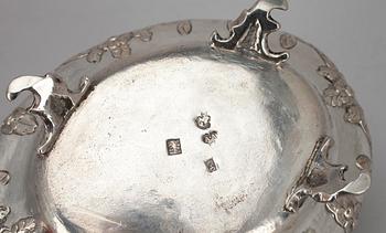 SOCKERSKRIN, silver, Stephan Sawljew, Moskva 1787, Ryssland. Tot. vikt ca 306 gr.