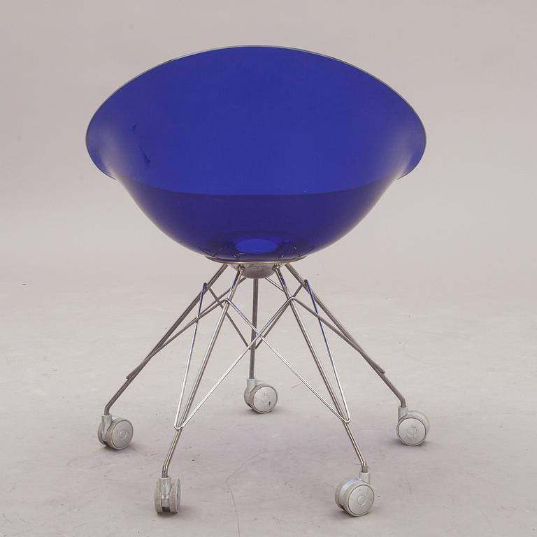 SKRIVBORDSSTOL, "Eros", Philippe Starck för Kartell, märkt.