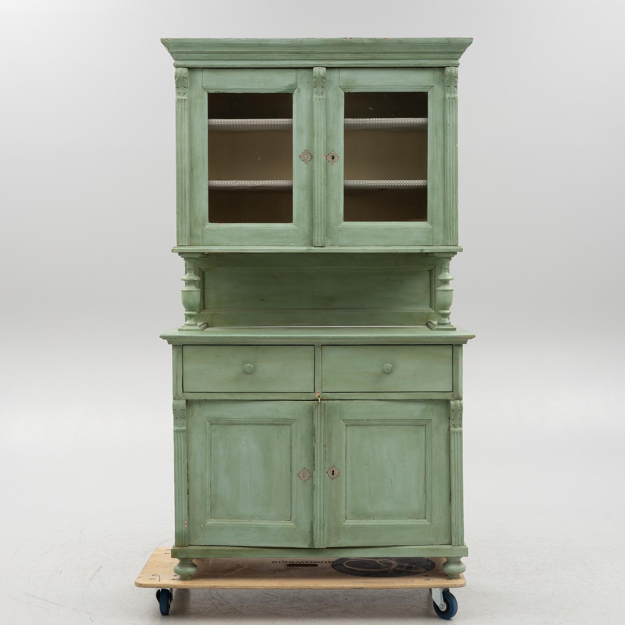 A cabinet, late 19th century.