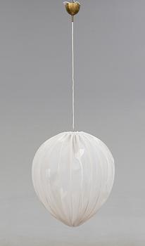 TAKLAMPA, 1900-talets mitt. Höjd ca 63 cm.