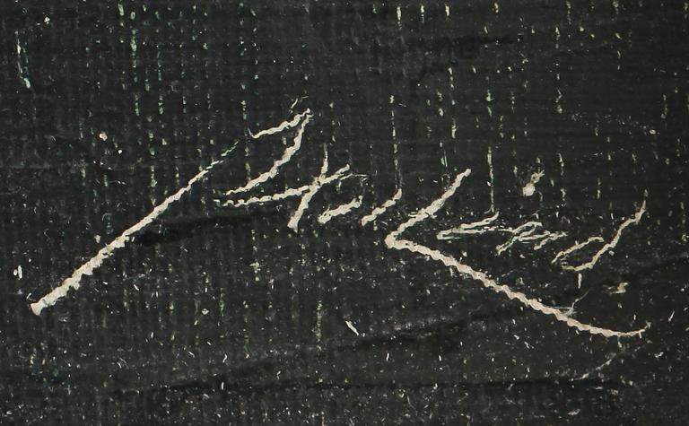 AXEL LIND, olja på duk, signerad.