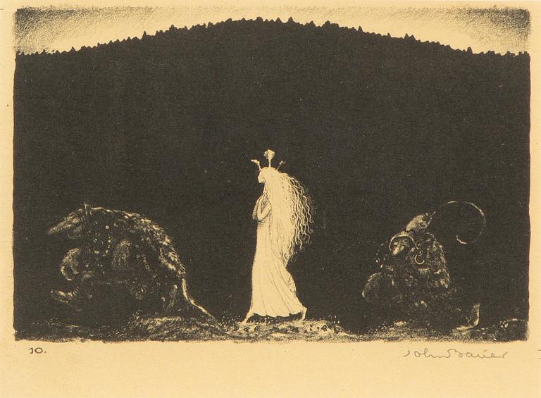 John Bauer, "Trollens Styfdotter".