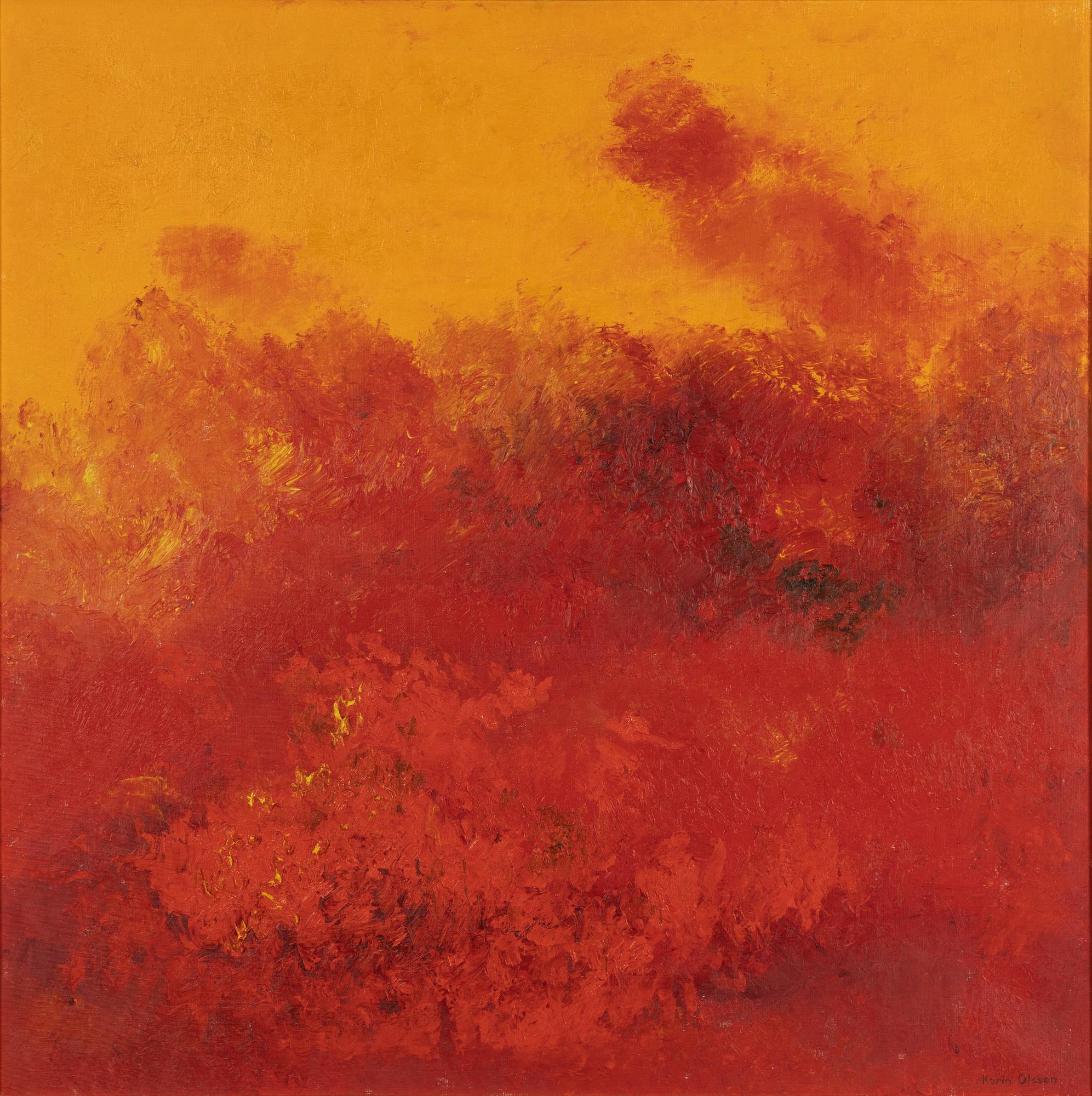 Karin Olsson, "Röd morgon".