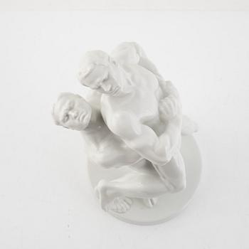 Bela Pankotai Farkas, sculpture, porcelain, Herend, 1930s.