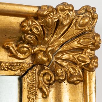 Mirror wall sconce, late Empire, mid-19th century.