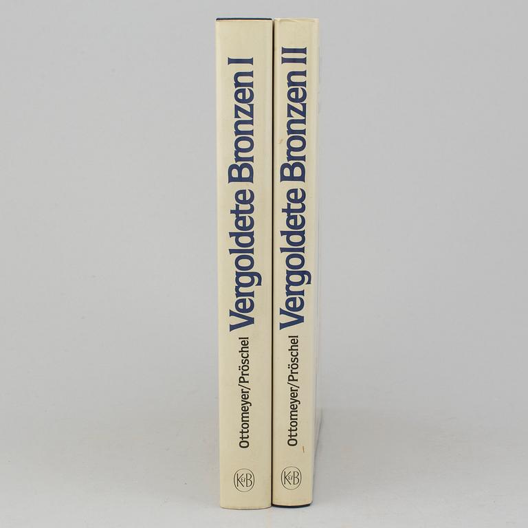 BÖCKER, 2 vol. "Vergoldete Bronzen I-II".