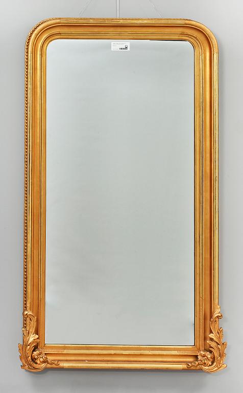 SPEGEL SAMT KONSOLBORD, nyrokoko, 1800-talets andra hälft.