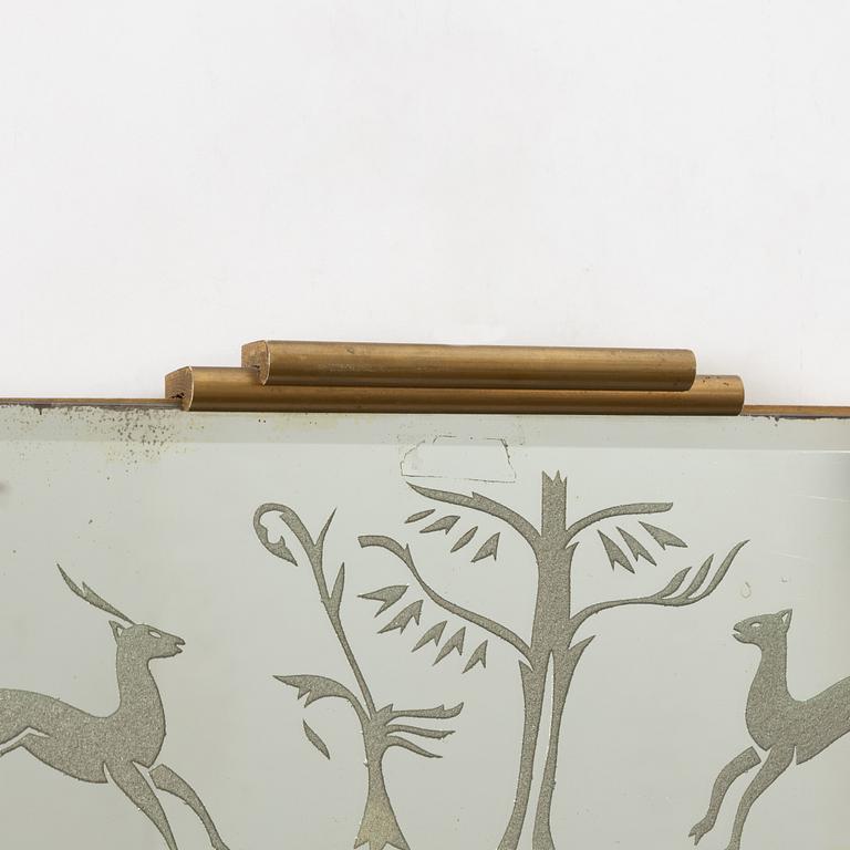 Mirror, Art Deco, early 20th century.