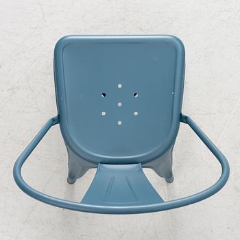 Xavier Pauchard, a set of 8 chairs, Tolix, France.