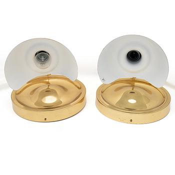 Josef Frank, Wall lamps, a pair, model 2389, Firma Svenskt Tenn.