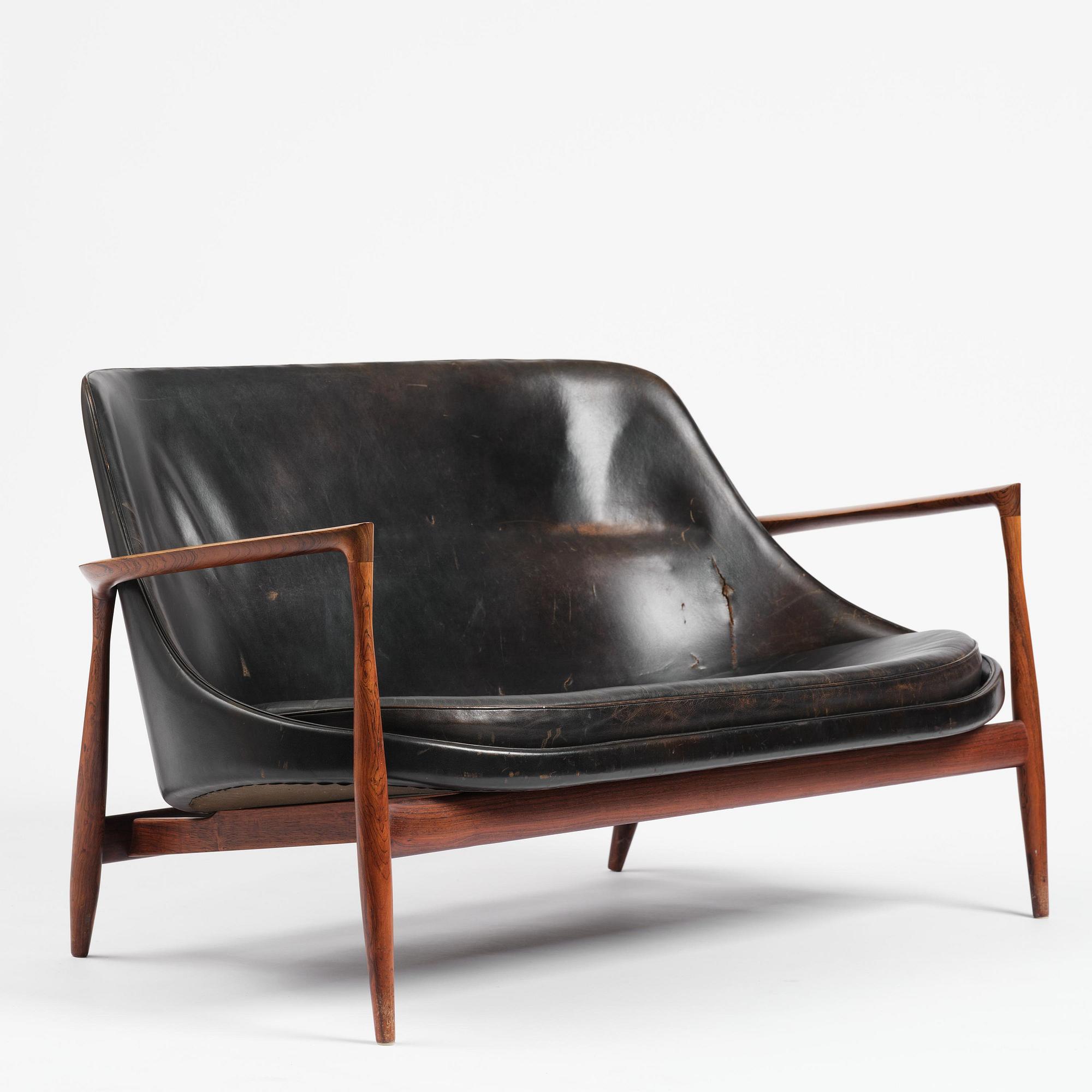 Ib Kofod-Larsen, a rosewood "Elizabeth" sofa, cabinetmakers Christensen & Larsen, Denmark, 1950s-60s.
