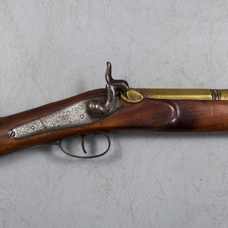 A 19th century blunderbuss.