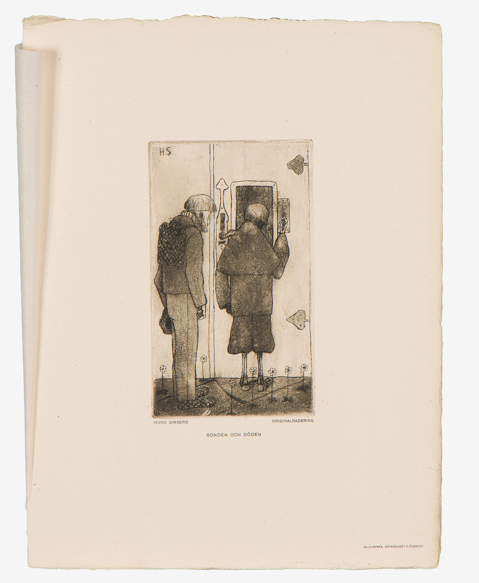 Hugo Simberg, Bonden och Döden.