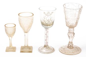 GLAS, 4 st, 1700/1800-tal.