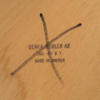 Åke Axelsson, four 'Bohem' chairs, Gemla, Sweden, 1989.
