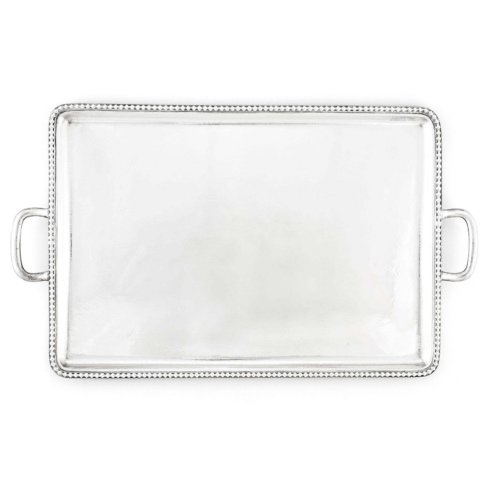 A Swedish early 20th Century silver tray, marks of K. Andersson, Stockholm 1923.