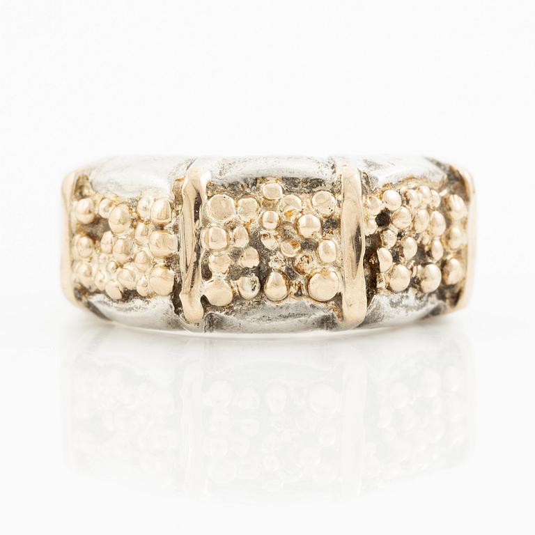 Sven-Erik Högberg, ring, sterlingsilver, Göteborg 1983.