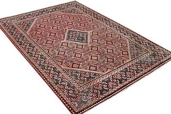 A carpet, Persian, vintage design, c. 289 x 208 cm.