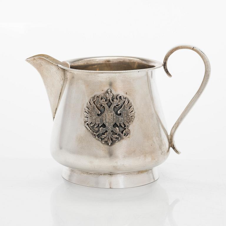 Ivan Nikolajev Miekin, gräddsnäcka, silver, Moskva 1898-1909.