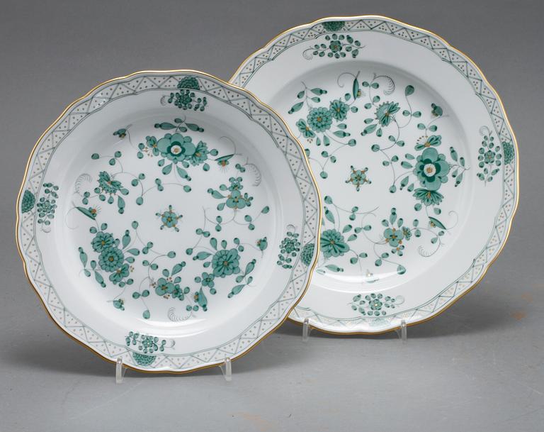 SERVISDELAR, 59 delar, porslin, Meissen, 1900-talets andra hälft.