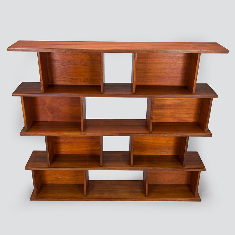 Ilmari Tapiovaara, bokhylla, "Pala", för Asko 1900-talets mitt.