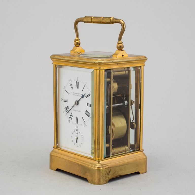 K. REINHOLDT & SOHN, Hofuhrmacher, Karlsruhe - Bordsur / Reseur, 90 x 140 x 80 mm.