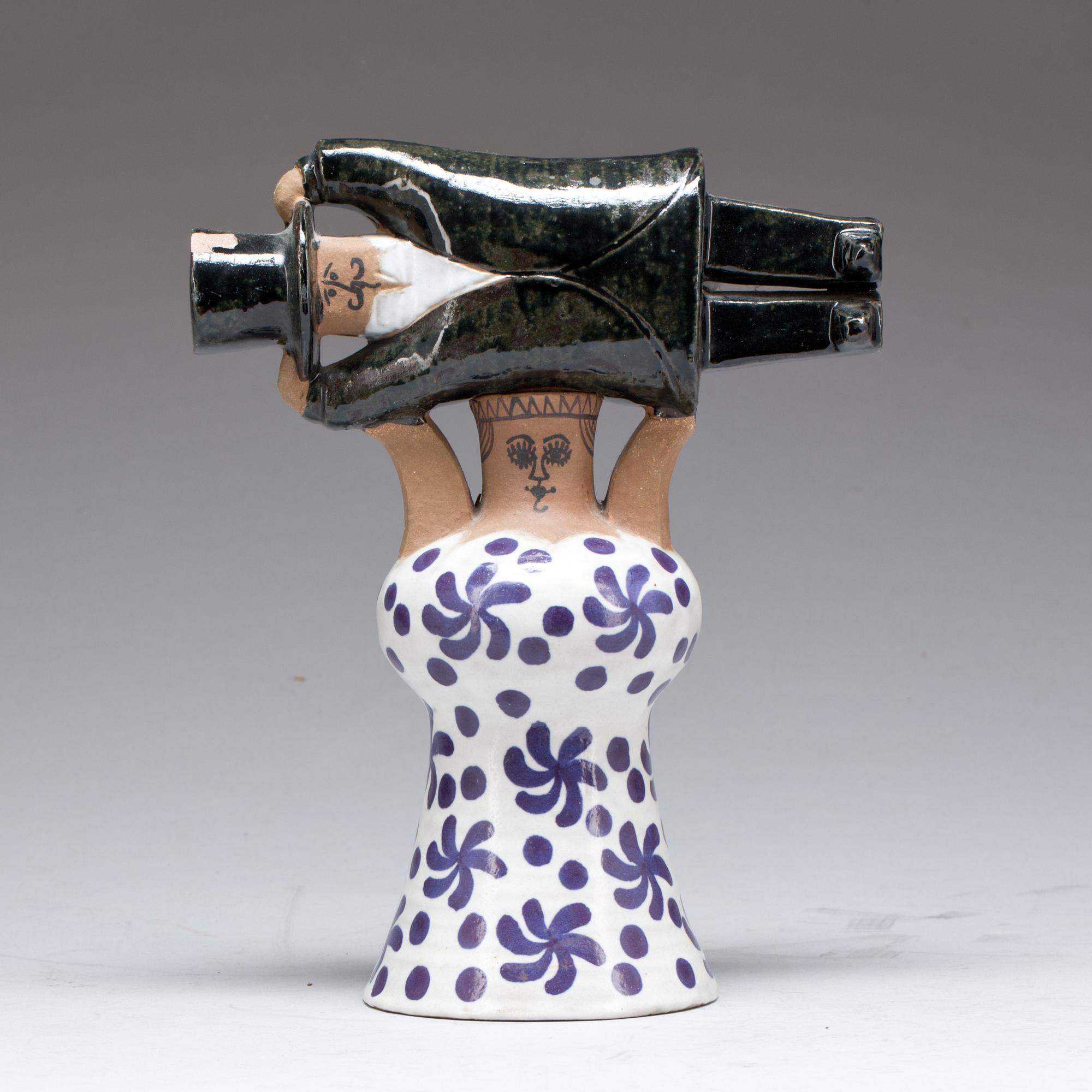 FIGURIN, stengods, Lisa Larson, Gustavsberg.