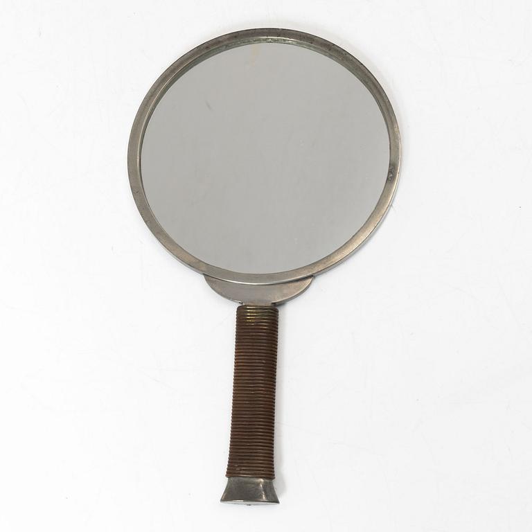 Firma Svenskt Tenn, Estrid Ericson & Björn Trägårdh, a hand mirror, model A 1444, Svenskt Tenn, 1930s-40s.