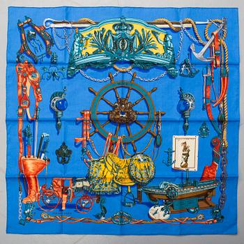 HERMÈS, scarf, "Musée".