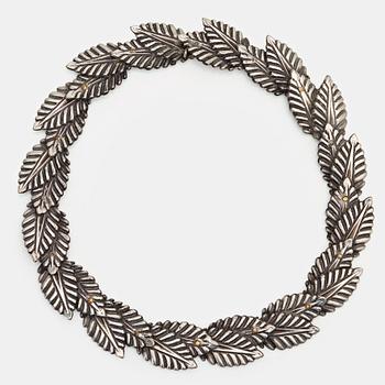 288. Estrid Ericson, a pewter necklace, Svenskt Tenn, Sweden 1950's.