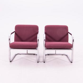 Börge Lindau & Bo Lindenkrantz, armchair "S70-4" Lammhults 1968.