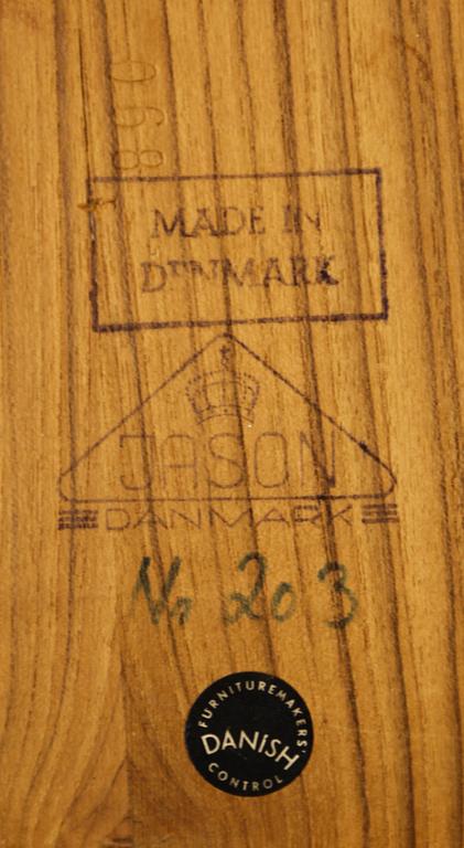 SÄNGBORD, 1 par, Jason, Danmark, 1950-tal.