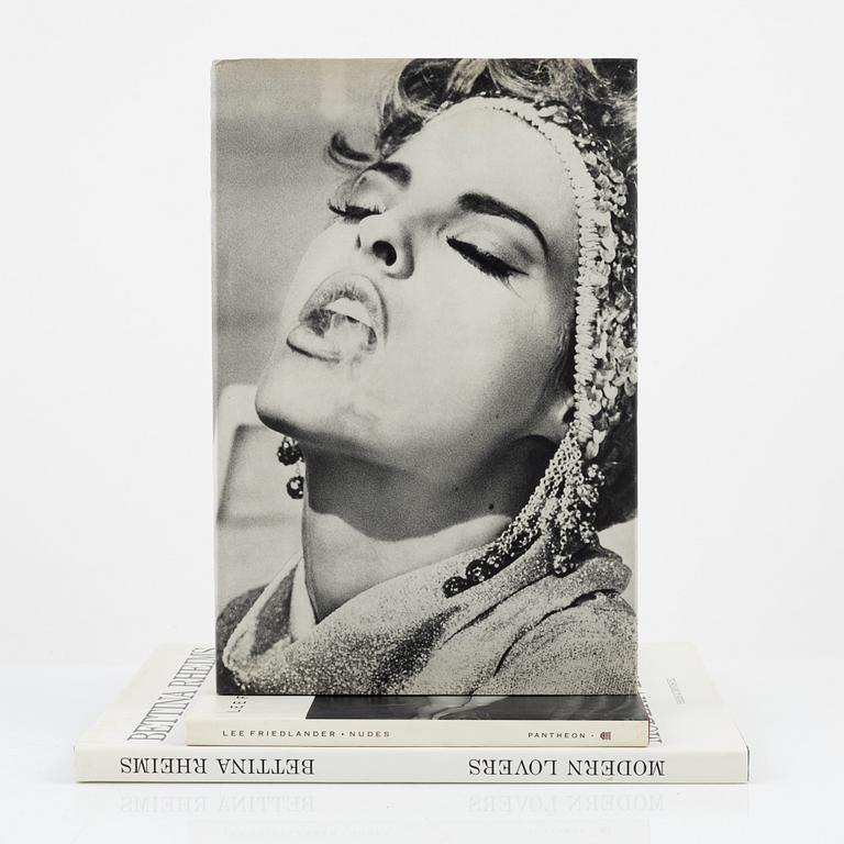 Ellen von Unwerth, Bettina Rheims, Lee Friedlander, 3 photobooks.