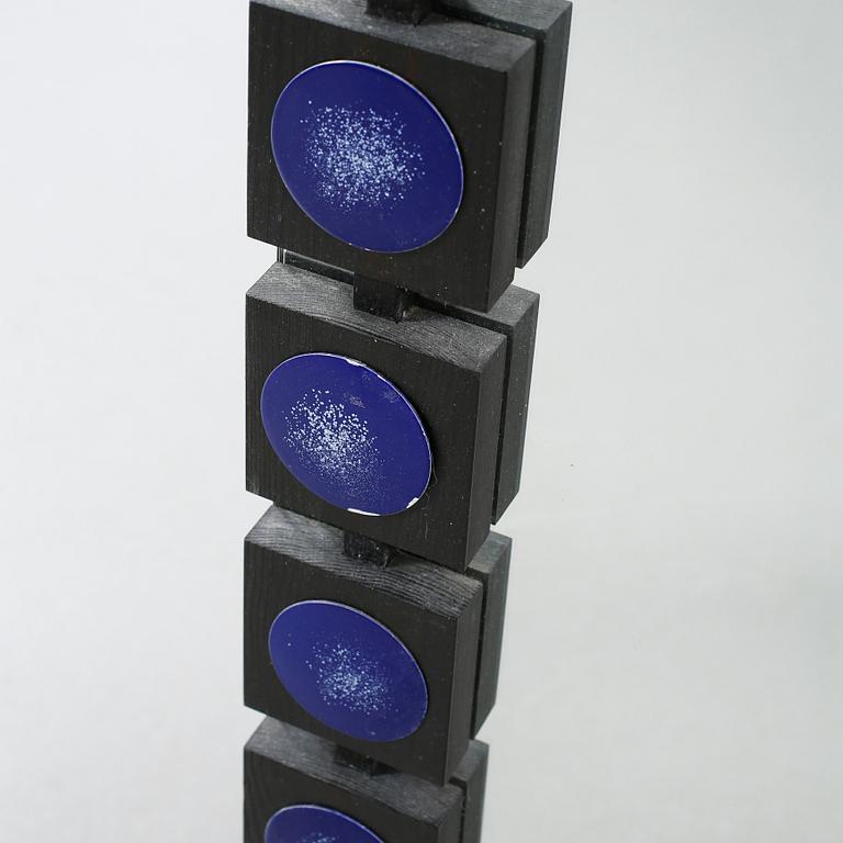 A mirror "GT 7090" and hall dresser "GT 6890", deisgned by Lars Göran Nilsson & Ewa Wrangel, Atelje Glas & Trä, ca 1965.