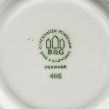 Service 13 pcs Royal Copenhagen/Bing & Grøndahl, Denmark, second half of the 20th century, porcelain.