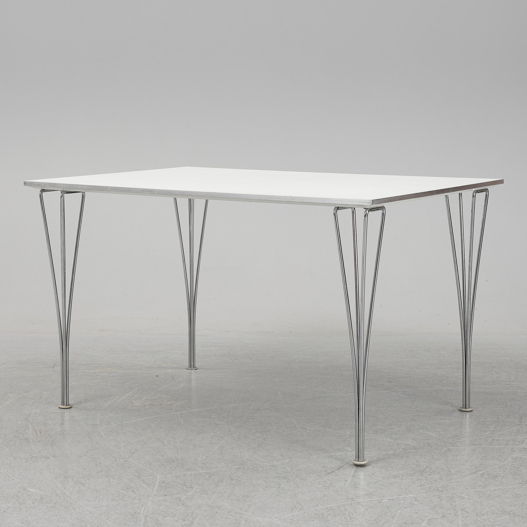 BRUNO MATHSSON & PIET HEIN, table, Fritz Hansen, Denmark, 1992.