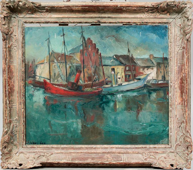 GEORGES ALBERT CYR, attrubuted to, oil on canvas, signed 1932 à tergo.