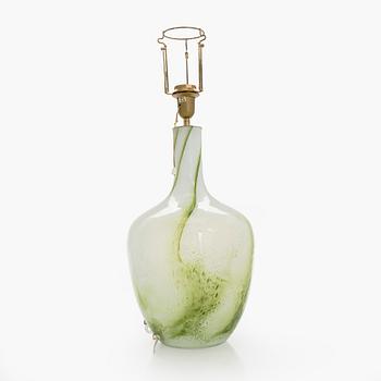 Tamara Aladin, A 'Coral' tablelamp for Riihimäen Lasi Oy, Orno, Finland. In production 1975-1976.