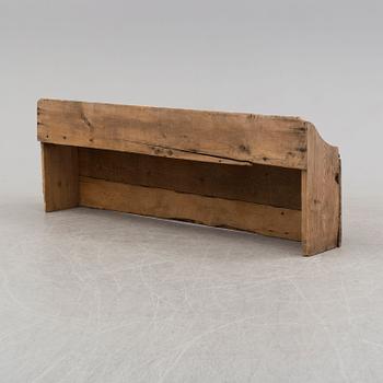 A 19th century bench.