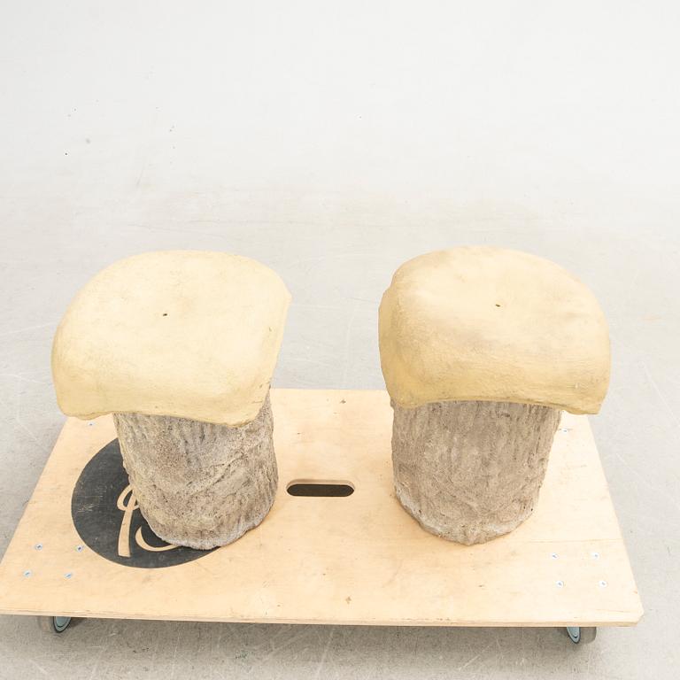 Pallar, ett par, 1900-talet slut.