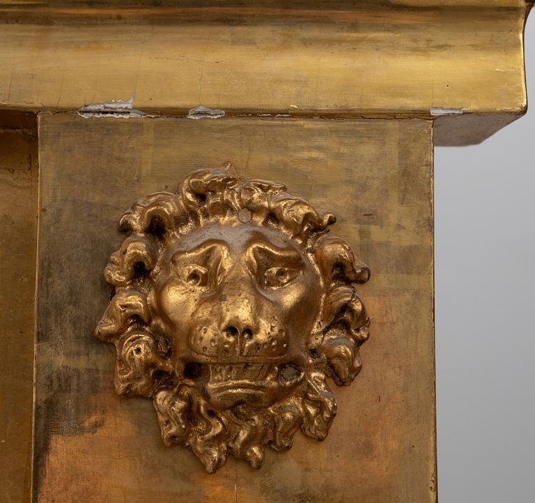 A Swedish Empire mirror.